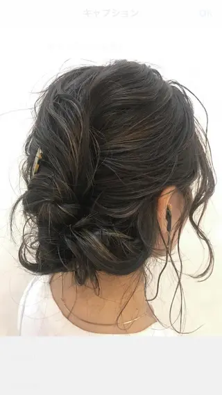 ヘアアレンジ ニュアンスヘア☆樋口 希世☆のヘアスタイル