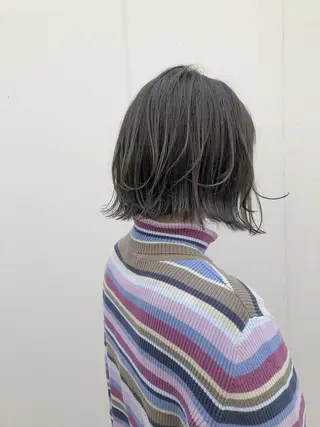 ショート カラー ノグチ ユウキ/ボブのヘアスタイル