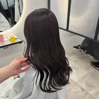 ロング カラー Ren. 🦋デザインカラーのヘアスタイル