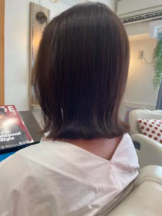 ミディアム sheep tree(シープツリー)所属・髪質改善/リラク/ ノザキジュンイチのヘアスタイル