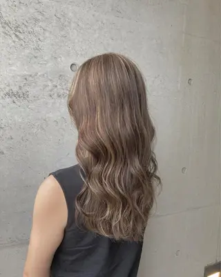 ロング は まべのヘアスタイル