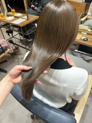 カラー towa 豊中店 【髪質改善/ショートボブ/レイヤーカット】所属・towa./艶カラー /カラー/isseiのヘアスタイル