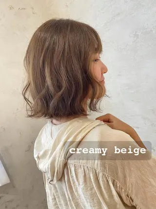 ミディアム カラー Kanami/韓国風 /艶カラーのヘアスタイル