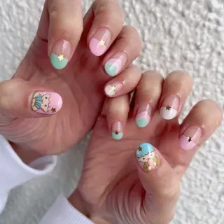 ネイル 《カメレオン》 西田美輝のヘアスタイル