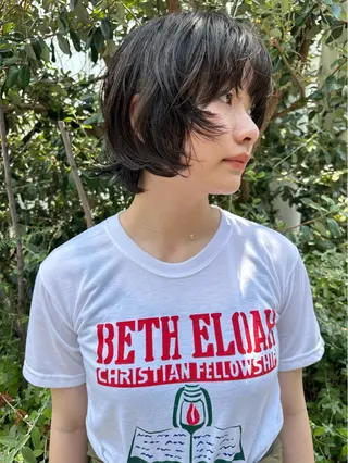 ショート カラー ボブ/似合わせカット /ニュアンスカラーのヘアスタイル