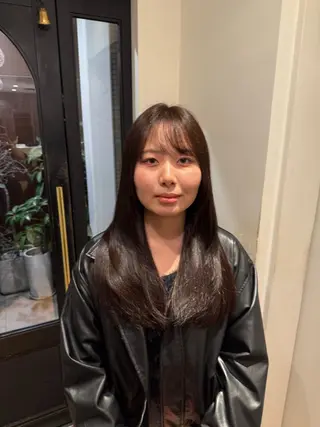 セミロング カラー トシキ/艶カラー /似合わせカットのヘアスタイル