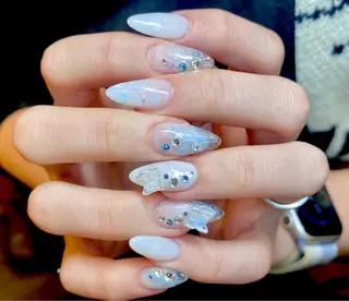 セミロング ネイル ネイルサロン リリーブランシュ所属・森 瑞紀のネイルデザイン