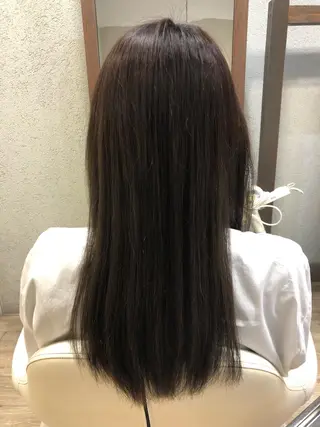 ロング カラー 阿部 美咲のヘアスタイル