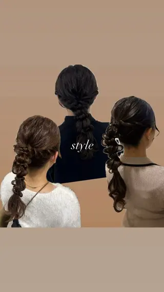 ヘアアレンジ 🪞艶カラー/ Madoka🪞のヘアスタイル