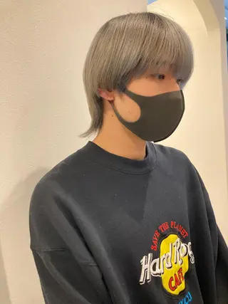 メンズ ✨色持ちの良い艶 カラー✨蟹江真世のヘアスタイル