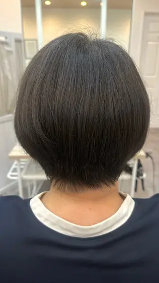 ショート Agu hair muta 大牟田所属・スタイリスト 大山佑将のヘアスタイル