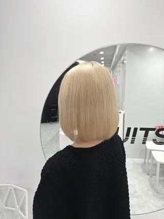 カラー 韓国アイドル🤍ブリ ーチカラー🤍わかなのヘアスタイル