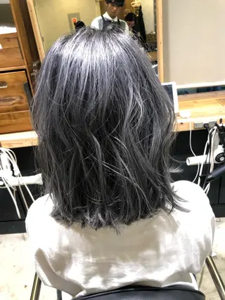 セミロング 舘野 太嘉宏のヘアスタイル