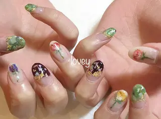 ネイル プライベートサロン loveyのネイルデザイン