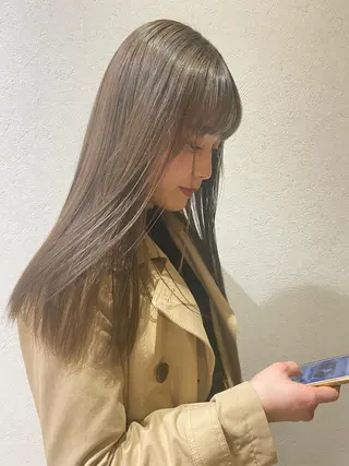 ロング カラー ヘアアレンジ パーマ指名No1 /namiのヘアスタイル