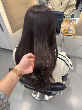 カラー ナカバチ ユイ🌼 Rizm greenのヘアスタイル