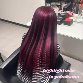 🎼艶感カラー ヘアメ たま🎀のヘアスタイル