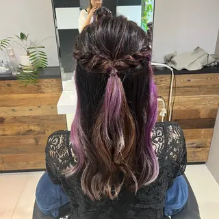 ロング ちさと/メンズ ショート/縮毛矯正のヘアスタイル