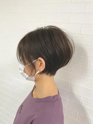 ショート カラー 🎁無料カットカラー 📷撮影モデル募集✨のヘアスタイル