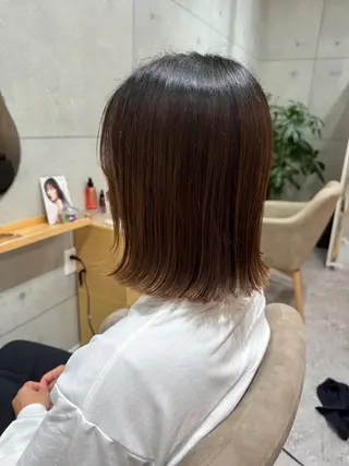 ミディアム Nani SATOMIのヘアスタイル