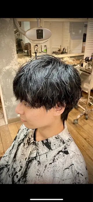 ショート メンズ HAIRLABO 篠崎空竜のヘアスタイル