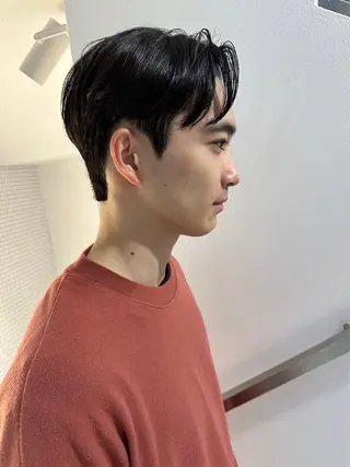 パーマ メンズ レイヤー/スパイキー ショート/坂本翔のヘアスタイル