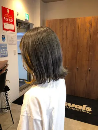 ショート カラー レイヤー,ボブ / 彩未のヘアスタイル