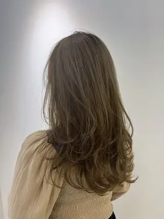 ロング Una並木坂　透明感カラー&髪質改善&韓国ヘア所属・モテ髪美容師♡ ひなたのヘアスタイル