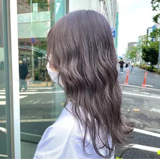 ロング 💍大人デザイン /ハイトーン♡リクトのヘアスタイル