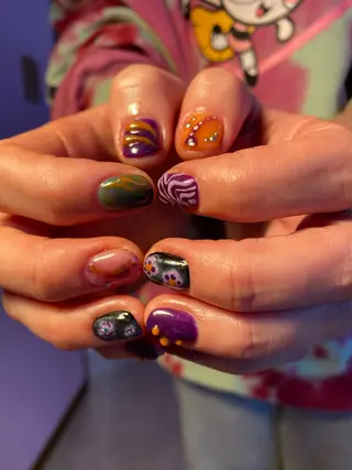 ネイル NICO nail　三軒茶屋店　ネイル＆アイラッシュ所属・oichan 𖦹°‧のネイルデザイン