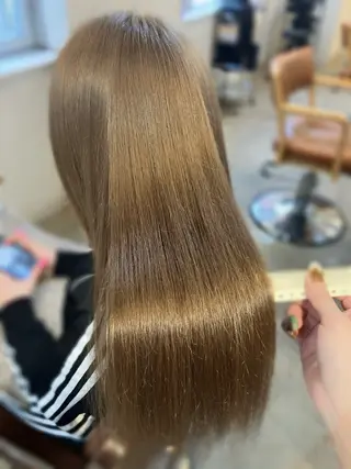 ロング 🫧縮毛矯正支持率 No.1 ほのか🫧のヘアスタイル