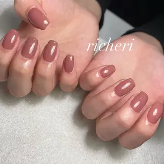 ミディアム ネイル richeri beautyのネイルデザイン