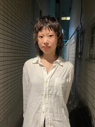 ショート パーマ 〜ANDPEACE〜所属・オゼキ サクラのヘアスタイル