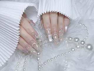 ネイル RAFFINE haru🦋🩵のネイルデザイン