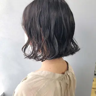 パーマ ボブパーマコテ巻き風 パーマNo1深江秀平のヘアスタイル