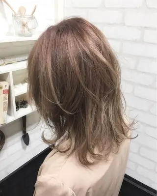 ミディアム カラー エクステの神様 ▫️原島ユウヤ▫️のヘアスタイル