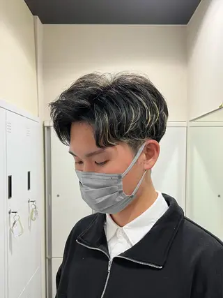 ショート カラー 茅ヶ崎パーマ特化/ スパイラル/ハルキのヘアスタイル