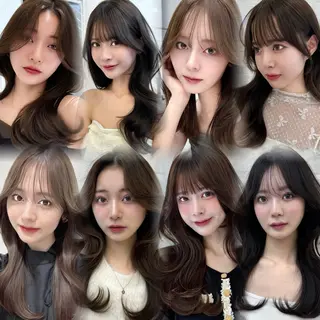 セミロング 映える顔まわり/前髪 特化 💗 ユキマのヘアスタイル