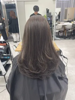 ロング 透明感カラー⭐️ Takumaのヘアスタイル