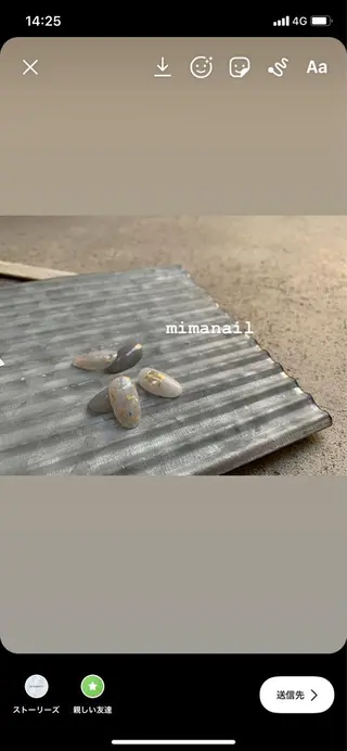 ネイル mima nailのネイルデザイン