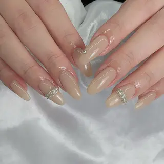 ミディアム Nail studio No8 -ネイルスタジオナンバーエイト-所属・Nailstudio No8のネイルデザイン
