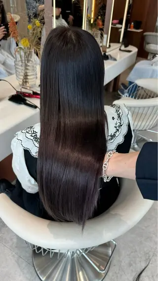 渋谷／透明感カラー kuttiのヘアスタイル