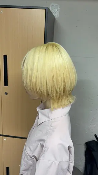 ショート tokute 中野真咲🐺のヘアスタイル