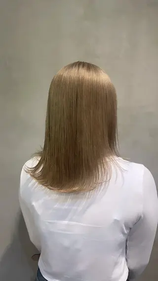 ミディアム カラー 🦋韓国/暖色カラー RENA🦋のヘアスタイル