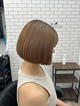 ショート カラー クイックカットプログレ所属・saki サキのヘアスタイル