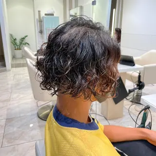 パーマ メンズ 波巻パーマ/毛流れ パーマ☘️りゅうせいのヘアスタイル