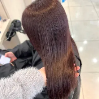 ロング カラー 韓国レイヤー 暖色カラー/さくらのヘアスタイル