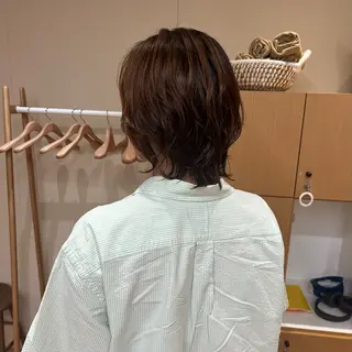 ミディアム Wカラー🐾 ハルナのヘアスタイル