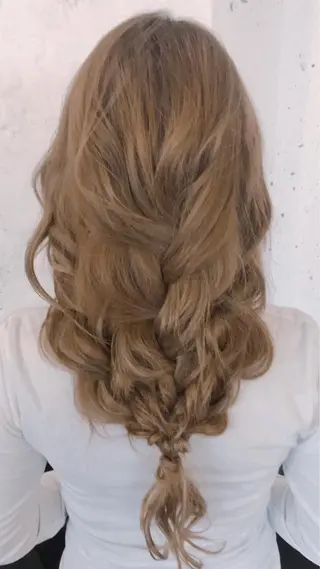 ロング 家田 竜のヘアスタイル