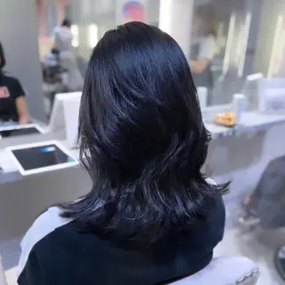 ロング カラー 🌙Runa つや髪 /モテ/カットのヘアスタイル